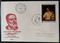 Ff3126 / 1976 Titian stamp ran on fdc