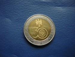 National bank of Moldova 10 lei 2021 30th Anniversary! Bimetal! Very rare!