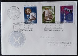 Ff3109-11 / 1976 100 years old meter series stamp ran on fdc