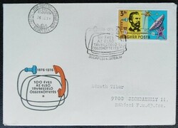 Ff3100 / 1976 100 years old meter system stamp ran on fdc