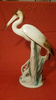 From HUF 1! Cluj-Napoca large-scale heron, (37.5 cm high!) Fairy tale porcelain