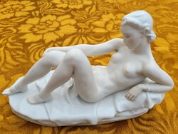 Drasche rare female nude porcelain figure