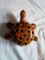 Tófej ikebana turtle