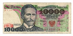 10,000 Złoty 1988 Poland