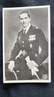 1940 Horthy István Máv of Vitéz Nagybánya president railway chief officer uniform contemporary photo - postcard