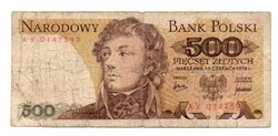 500       Złoty     1976   Lengyelország