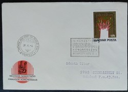 Ff3057 / 1975 Finno-Ugric congress stamp ran on fdc