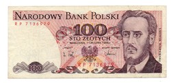 100 Złoty 1988 Poland