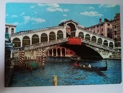 Post clean postcard - Venice Rialto Bridge