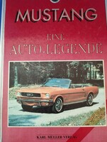 Mustang autós könyv ( Karl Müller Verlag)