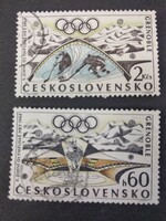 Csehszlovákia, 1968, téli olimpia Grenobl sorrész