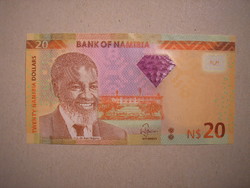 Namíbia-20 Dollas 2013 UNC