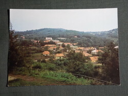 Postcard, Mátraszentistván, village view detail, 1980-