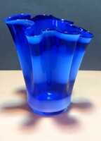 Art deco Italy Murano glass vase is negotiable