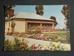 Képeslap,Postcard, Fonyód Alsóbélatelep, Komló bányász üdülő, 1967
