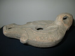 Roman era, terracotta, oil lamp replica