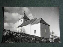 Postcard, church reeds, St. Stephen's Chapel, view detail, 1970-80