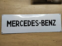 Mercedes Benz enamel plate enamel plate
