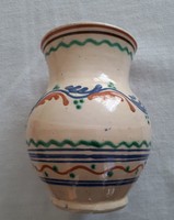 Sárközi ceramic vase: tamás szekszárd marking