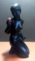 Huge marked Jitka Forejtova art deco woman statue. Negotiable