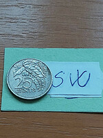 Trinidad and Tobago 25 cents 1978 copper-nickel, chaconia sw