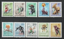 Hungarian postman 2163 mbk 2185-2191 cat. Price HUF 500