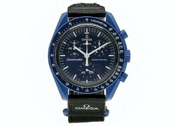 Omega x swatch - moonswatch - mission to neptune watch