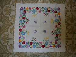 Kalocsa embroidered tablecloth, tablecloth, tablecloth