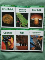 Nature guide books 6 pcs