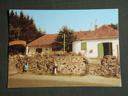 Postcard, Mátraszentistván, view of Vidrócki restaurant, 1980-