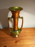 The Zsolnay eozin goblet vase is 29 cm high
