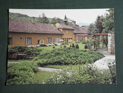 Képeslap,Postcard, Királyrét, Főváros tanács üdülő részlet, park, 1970-80