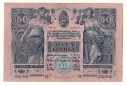 1902 50 korona EF.