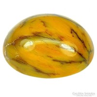 Real, 100% natural ocher skin opal gemstone 5.73ct - opaque