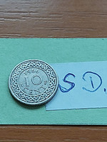 Suriname 10 cents 1966 cuni. Sd