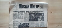 1989.október 7.Magyar Hirlap  SZÜLINAPRA