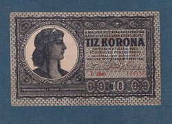 10 Korona 1919 August 9. 