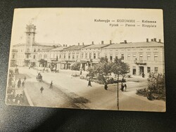 1915-ös Kolomea/Rynek-pinok-ringplatz képeslap Ukrajna