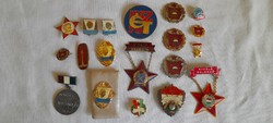 18 socialist badge badges in one