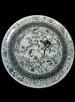 Eredeti Rosenthal Björn Wiinblad design porcelán fali tányér tál 