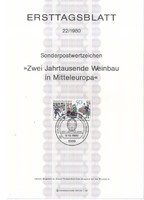 Etb 0014 (bundes) mi etb 22-1980 EUR 0.40
