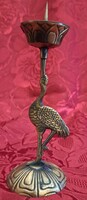 Bird copper candle holder (m4541)