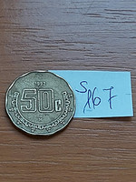 Mexico mexico 50 centavos 1992 aluminum bronze s167