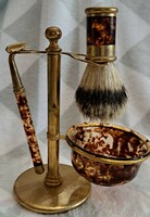 Retro men's shaving set on stand, toilet set (l4567)