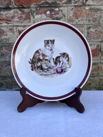 Kahla cat porcelain small plate - fairytale plate