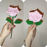 Crochet eternal rose