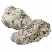 Lepidolite with albite and tourmaline combo - 250 grams - 