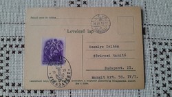 Léva returned memorial card