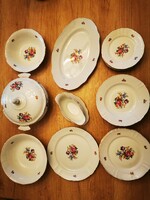 Wonderfully beautiful 6-person roschütz German porcelain tableware