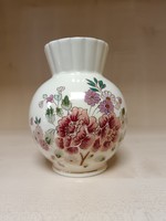 Zsolnay collared spherical vase